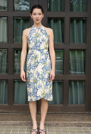 
                  
                    Beloved Cotton Cheongsam in Blue Bliss
                  
                