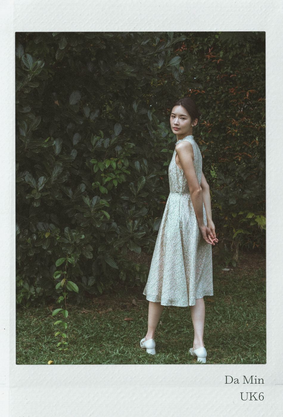 Cherished Cotton Cheongsam in Blush Petals