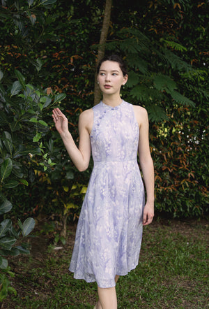 
                  
                    Cherished Cotton Cheongsam in Fluttering Bliss
                  
                