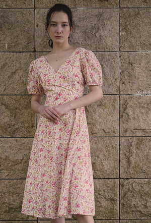 
                  
                    Dessert Over Tea II Cotton Dress in Rosy Afters
                  
                