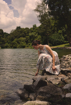 
                  
                    Backyard Cotton Dress in Cheery Dawn
                  
                