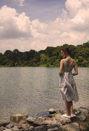 
                  
                    Backyard Cotton Dress in Cheery Dawn
                  
                