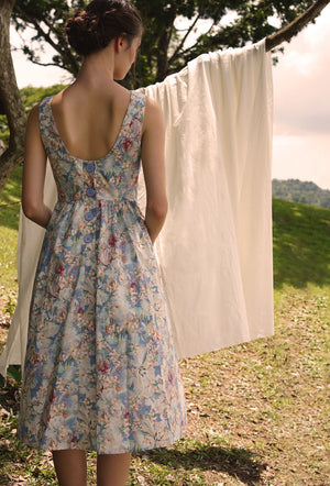 
                  
                    Backyard Cotton Dress in Cheery Dawn
                  
                