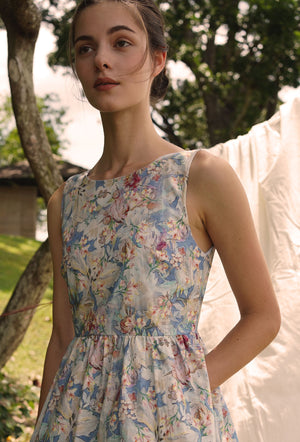 
                  
                    Backyard Cotton Dress in Cheery Dawn
                  
                