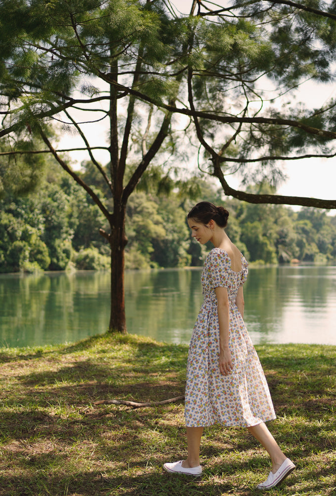 
                  
                    The Vineyard Cotton Dress in Good O' Days
                  
                