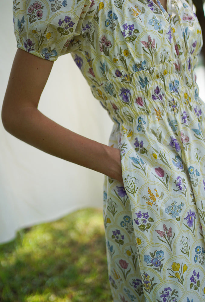 
                  
                    The Vineyard Cotton Dress in Yellow Market
                  
                