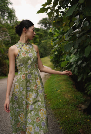 
                  
                    Cherished Cotton Cheongsam in Green Memories
                  
                