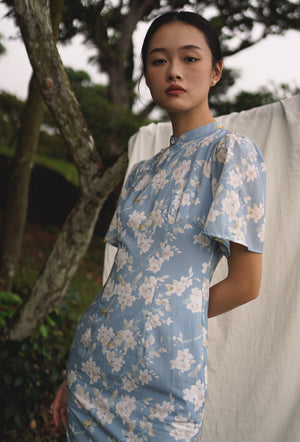 
                  
                    Favorite Oriental Cotton Cheongsam in Misty Morning
                  
                