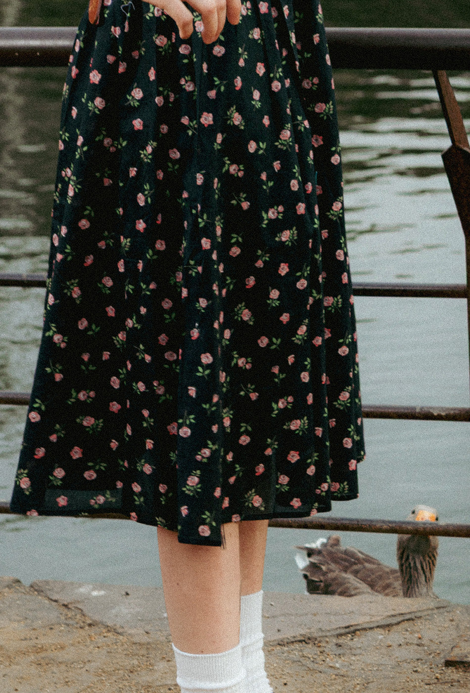 Love Comes Knockin' II Cotton Dress in Rosy Haven