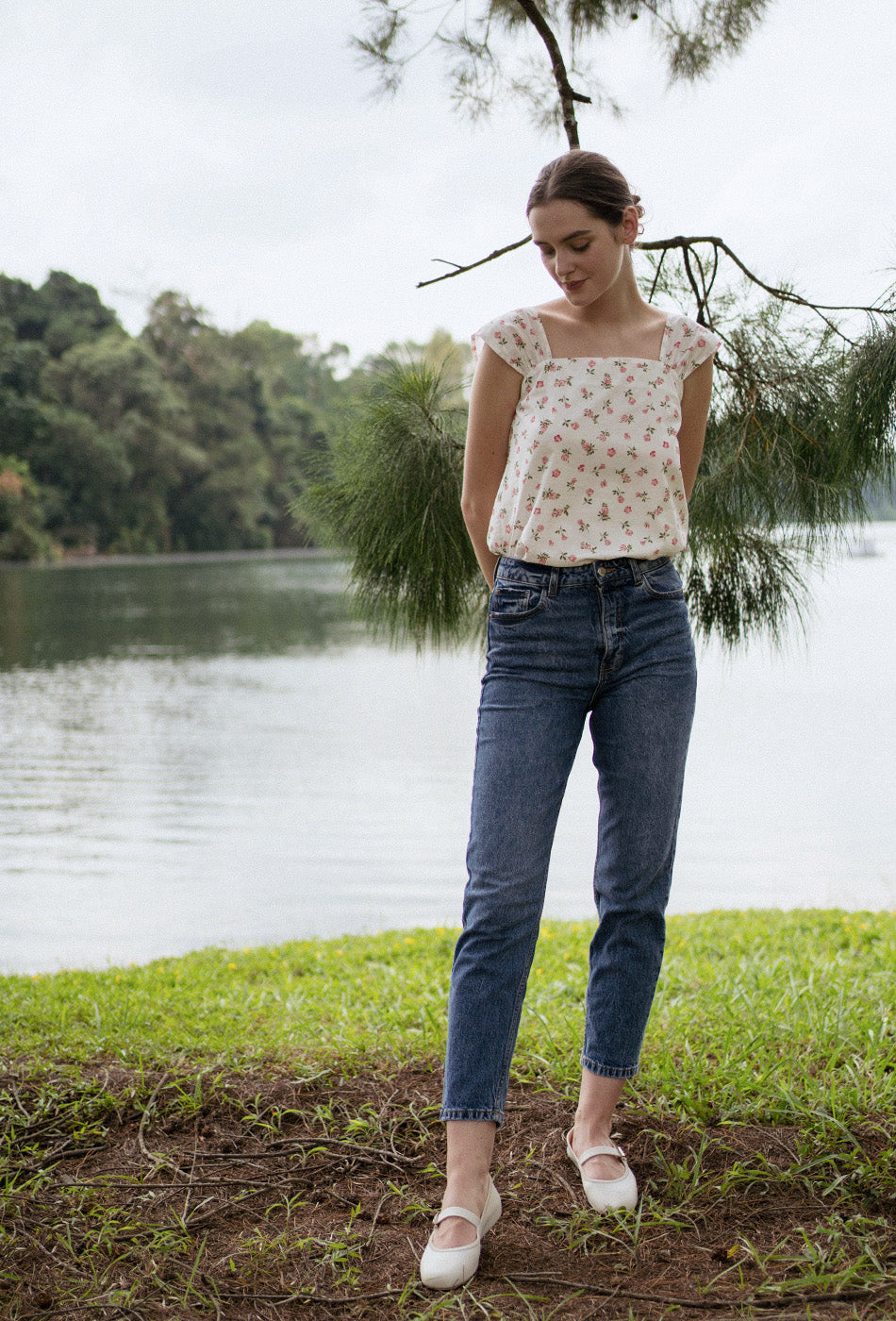 Love Comes Knockin' II Cotton Top in Rosy Glow