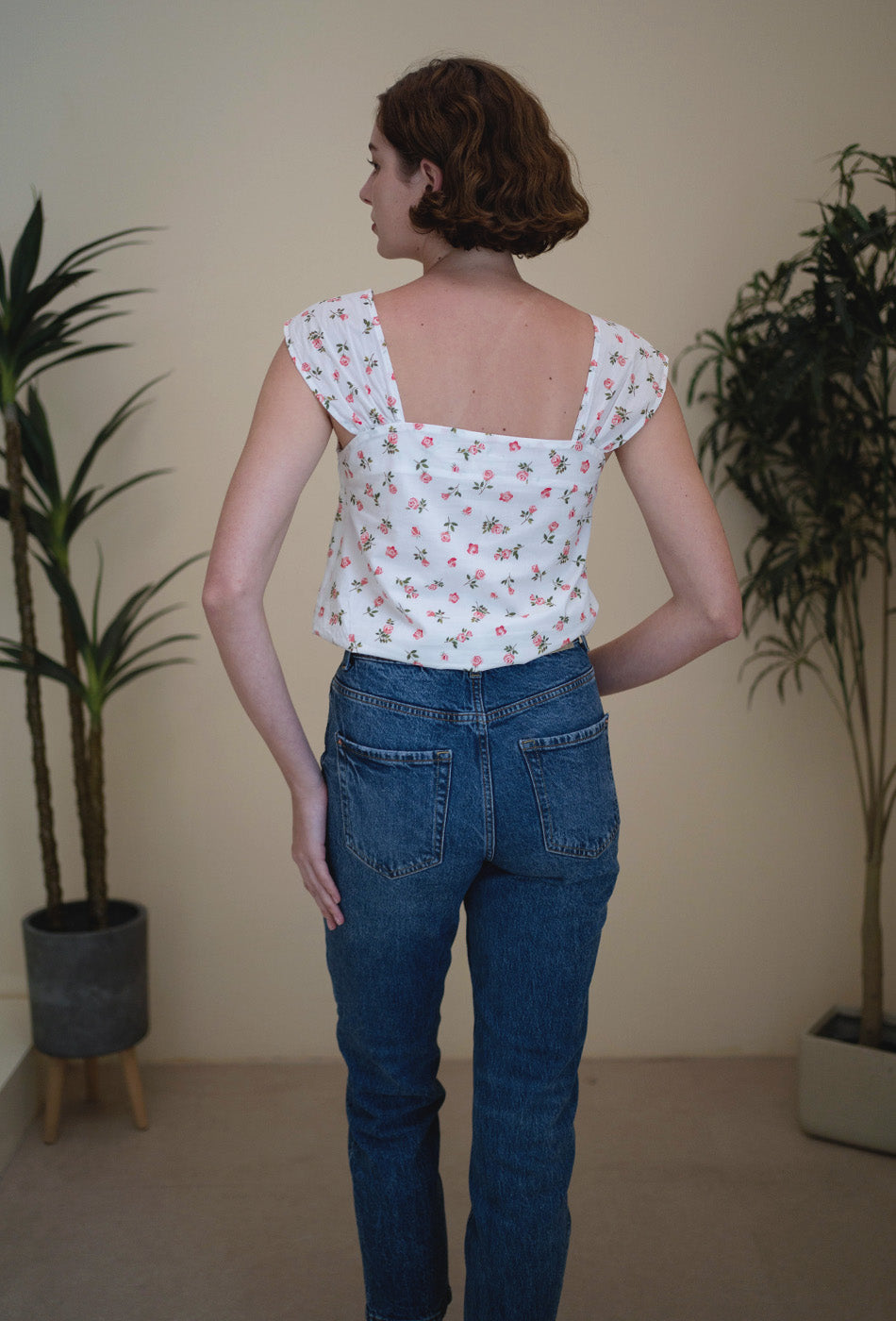 Love Comes Knockin' II Cotton Top in Rosy Glow