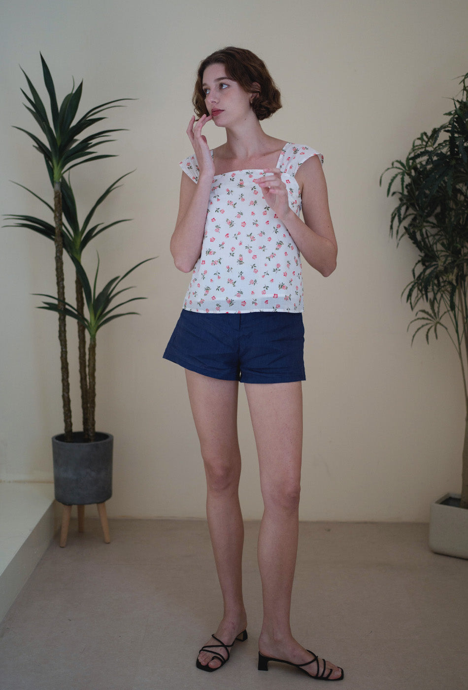 Love Comes Knockin' II Cotton Top in Rosy Glow