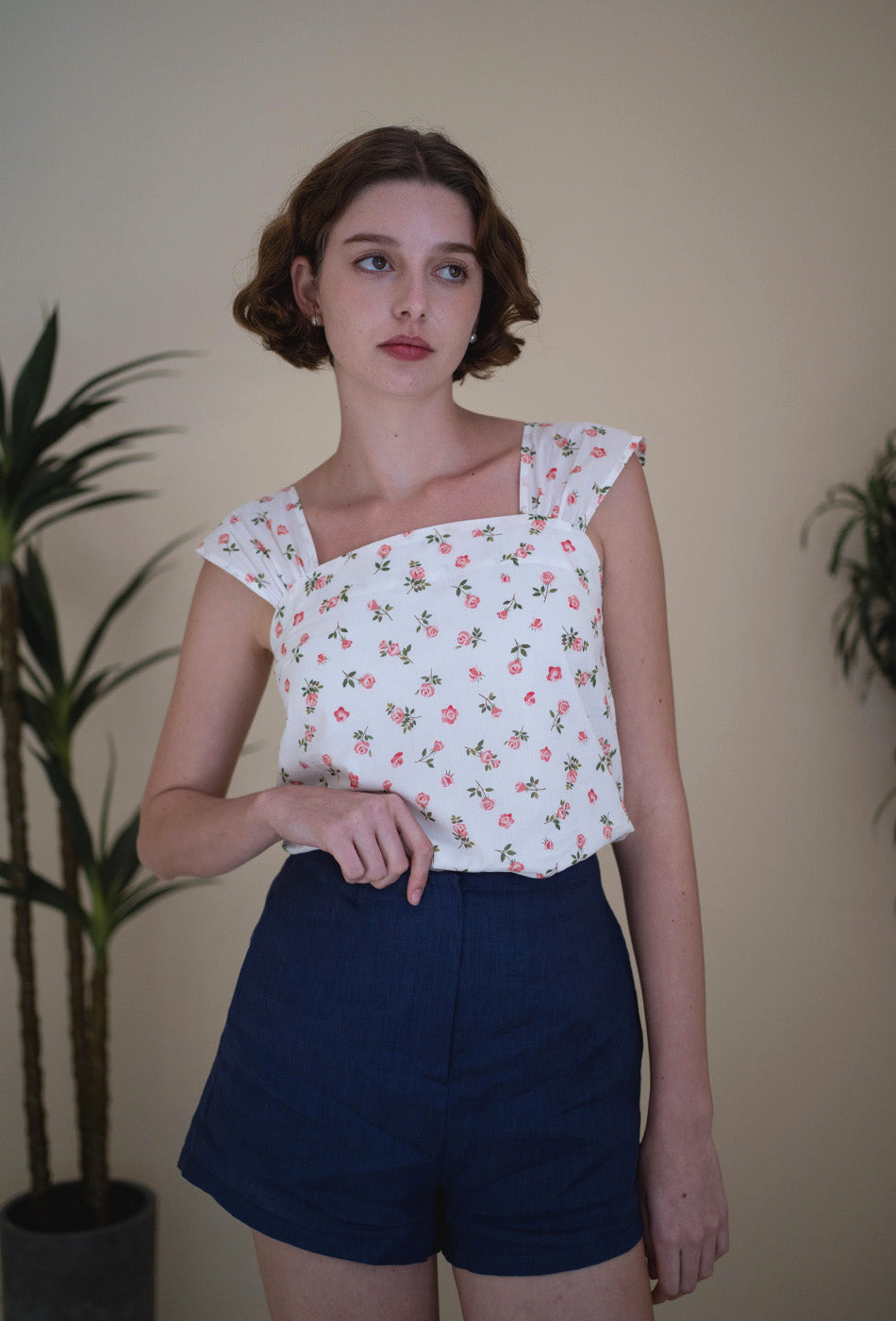 Love Comes Knockin' II Cotton Top in Rosy Glow