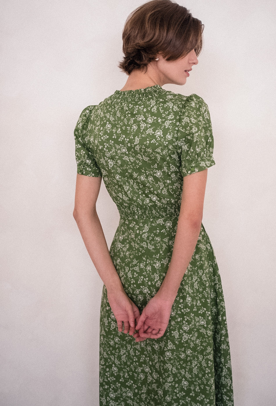 [Pre-order] The Look of Love Cotton Dress in Rosier