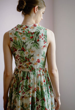 
                  
                    Vintage Sunshine Cotton Dress in Garden Green
                  
                