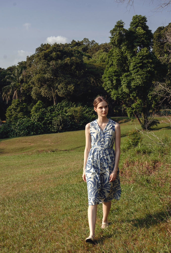 
                  
                    Vintage Sunshine Cotton Dress in Rustic Charm
                  
                