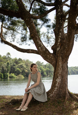 
                  
                    Wandering Through Time Cotton Dress in Vintage Romance
                  
                