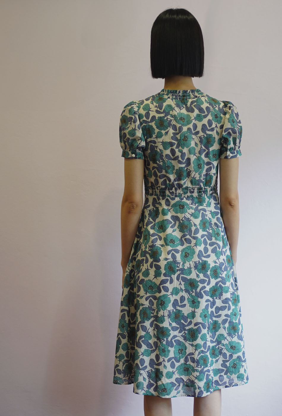 The Look Of Love Cotton Dress in Lovely Bloom