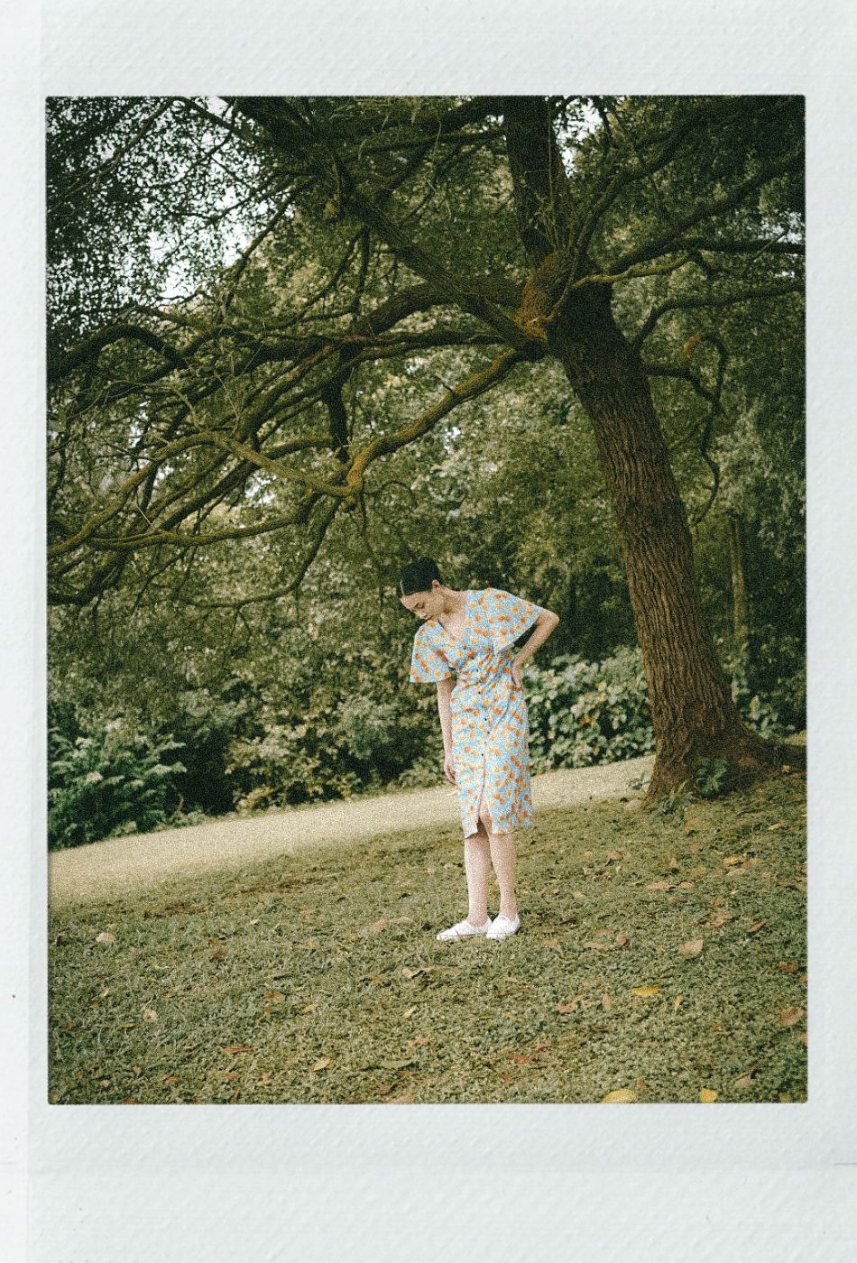 Shades of Summer Cotton Dress in Freshly Picked Oranges