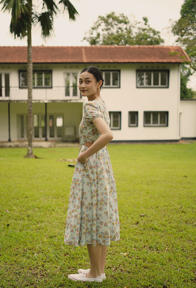 
                  
                    Stole My Heart Cotton Dress in Fairy Flower
                  
                